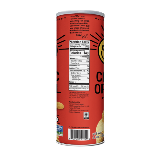 The Good Crisp Company Original 160g