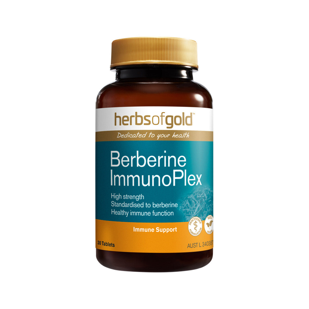 Herbs of Gold Berberine Immunoplex 30t