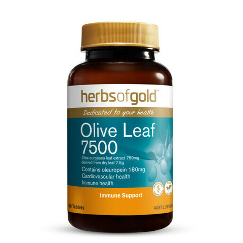 Herbs of Gold Olive Leaf 7500 60t