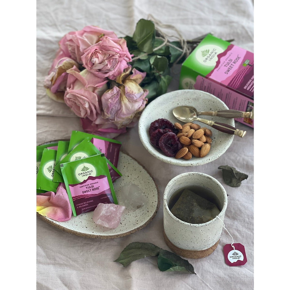 Organic India Tulsi Favourites Collection 25 tea bags
