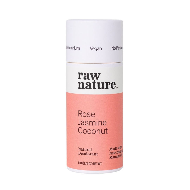 Raw Nature Deodorant Rose + Jasmine 50g