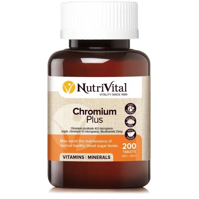 NutriVital Chromium Plus 200t