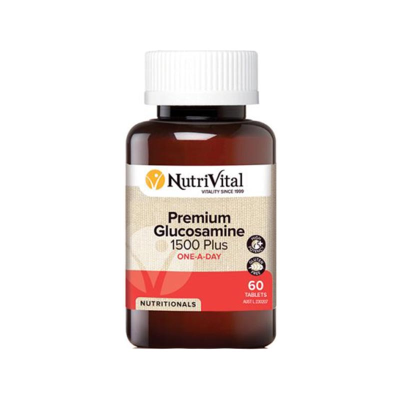 NutriVital Premium Glucosamine 1500 Plus 60t