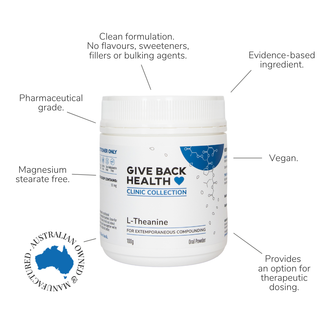 Give Back Health L-Theanine 100g