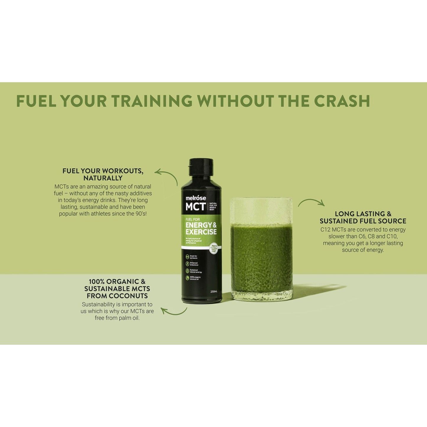Melrose MCT Oil Energy and Exercise