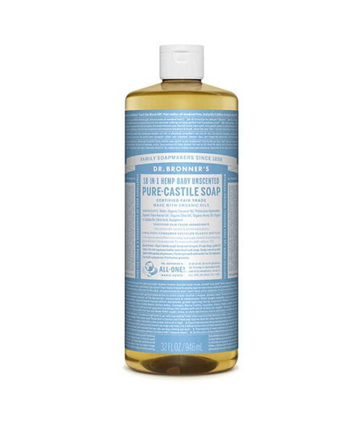Dr. Bronner's Baby Castille 946ml