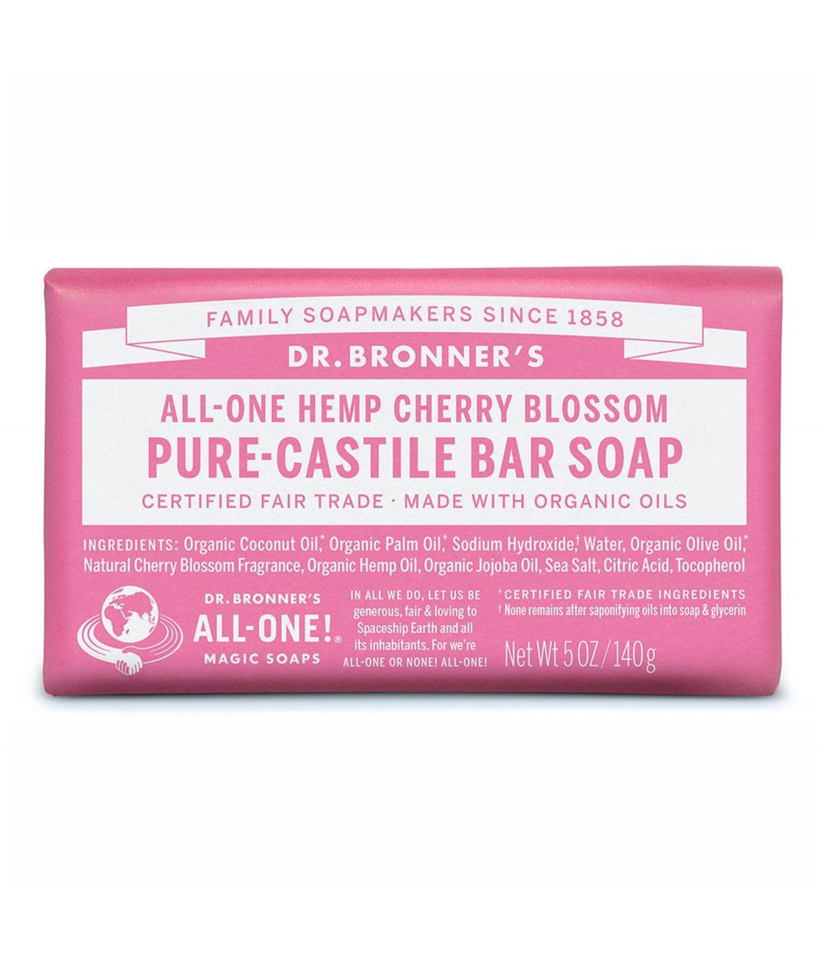 Dr Bonner's Cherry Soap 140g
