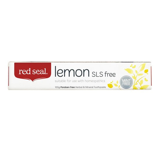 Red Seal Lemon SLS Free Toothpaste 100g