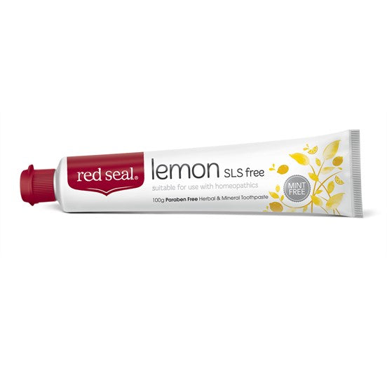 Red Seal Lemon SLS Free Toothpaste 100g