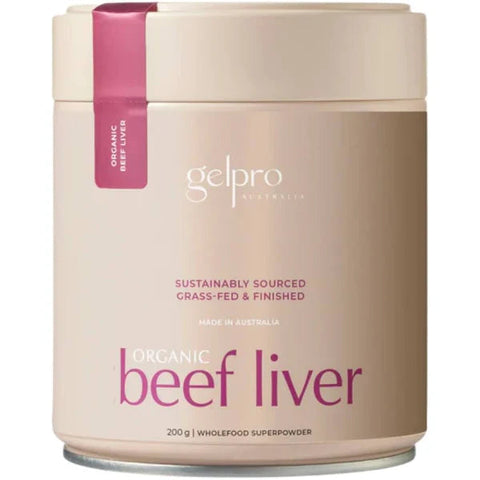 Gelpro Organic Grass-Fed Beef Liver Powder | 200g