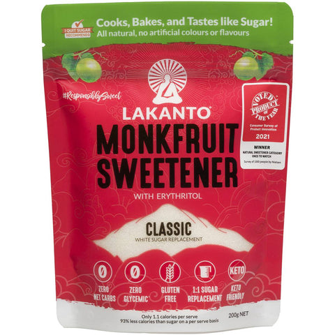 LAKANTO Monkfruit Sweetener 200g