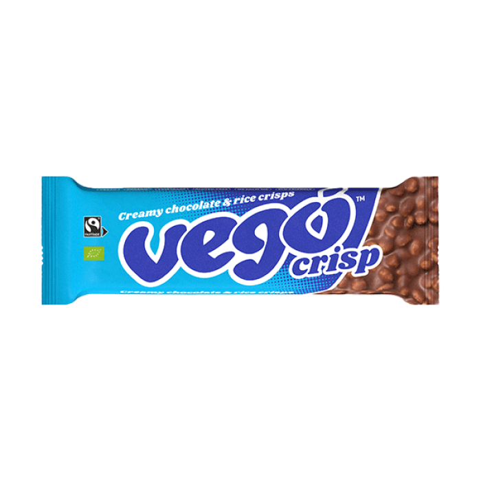 VEGO Rice Crisp Chocolate Bar 40g