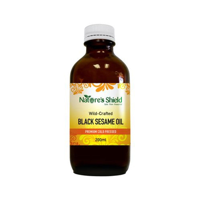 Nature's Shield Wild Crafted Black Sesame Oil 200ml