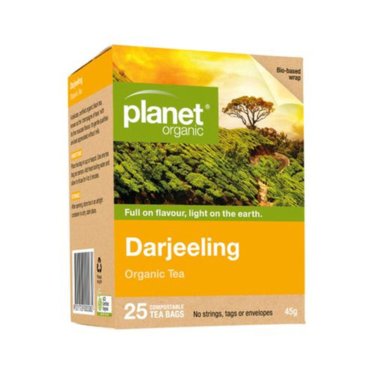Planet Organic Darjeeling Tea 25tb