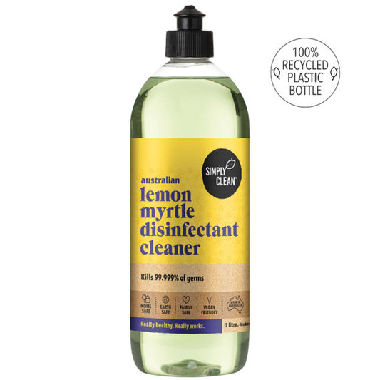 Simply Clean Disinfect Cleaner Lemon Myrtle 1L
