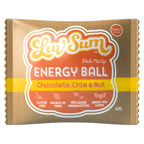 LUV SUM Protein Balls- Chocolate Chia & Nut 40g