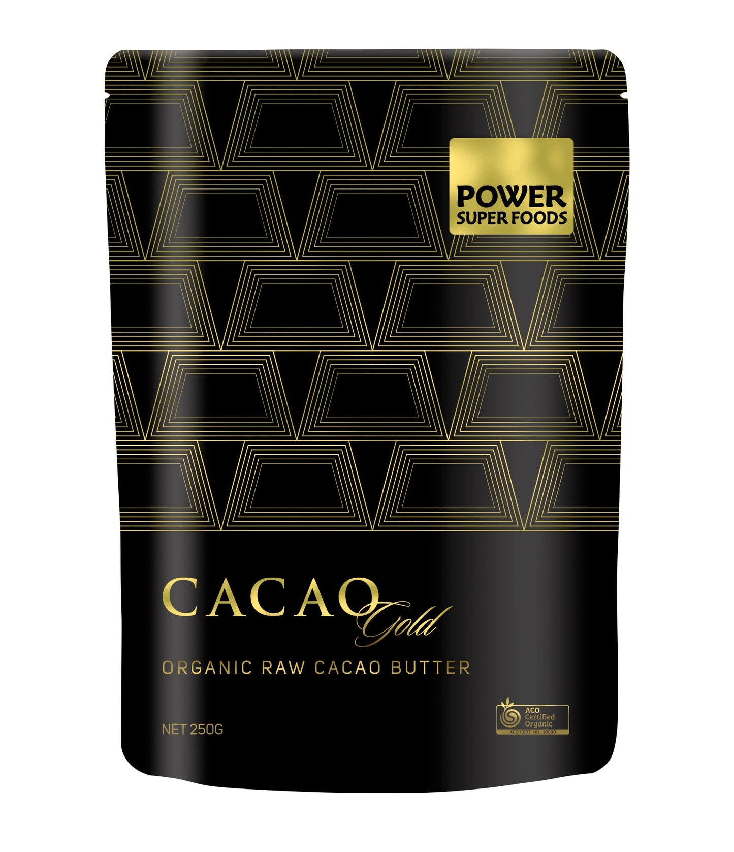 Power Super Foods Organic Raw Cacao Butter 250g
