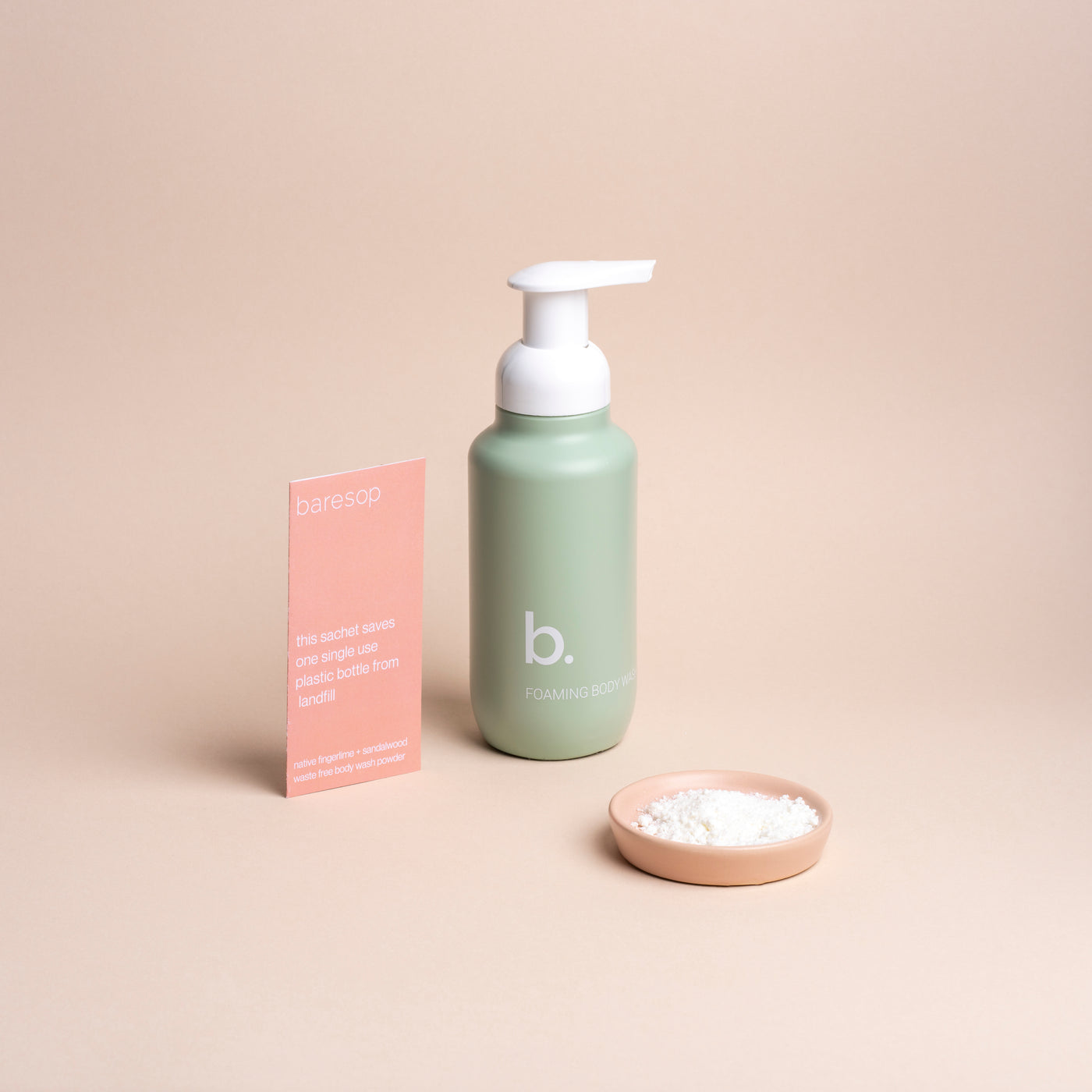 Baresop Starter Kit Body Wash Fingerlime & Sandalwood