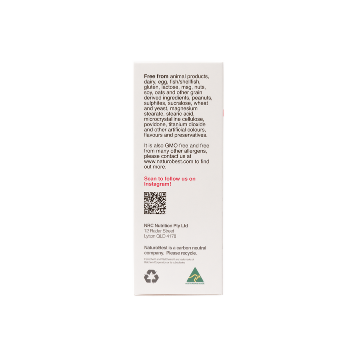 NaturoBest Prenatal Trimester 2&3 Breastfeeding 60c