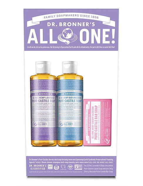 Dr Bronner Love Unites Gift Pack