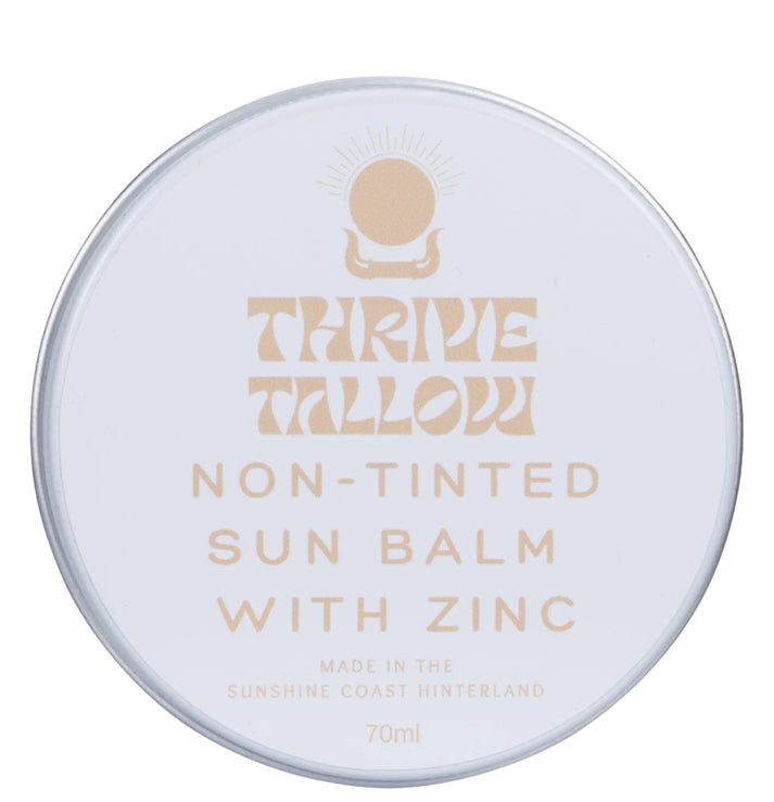 Thrive Tallow Non Tinted Sun Balm with Zinc 70ml