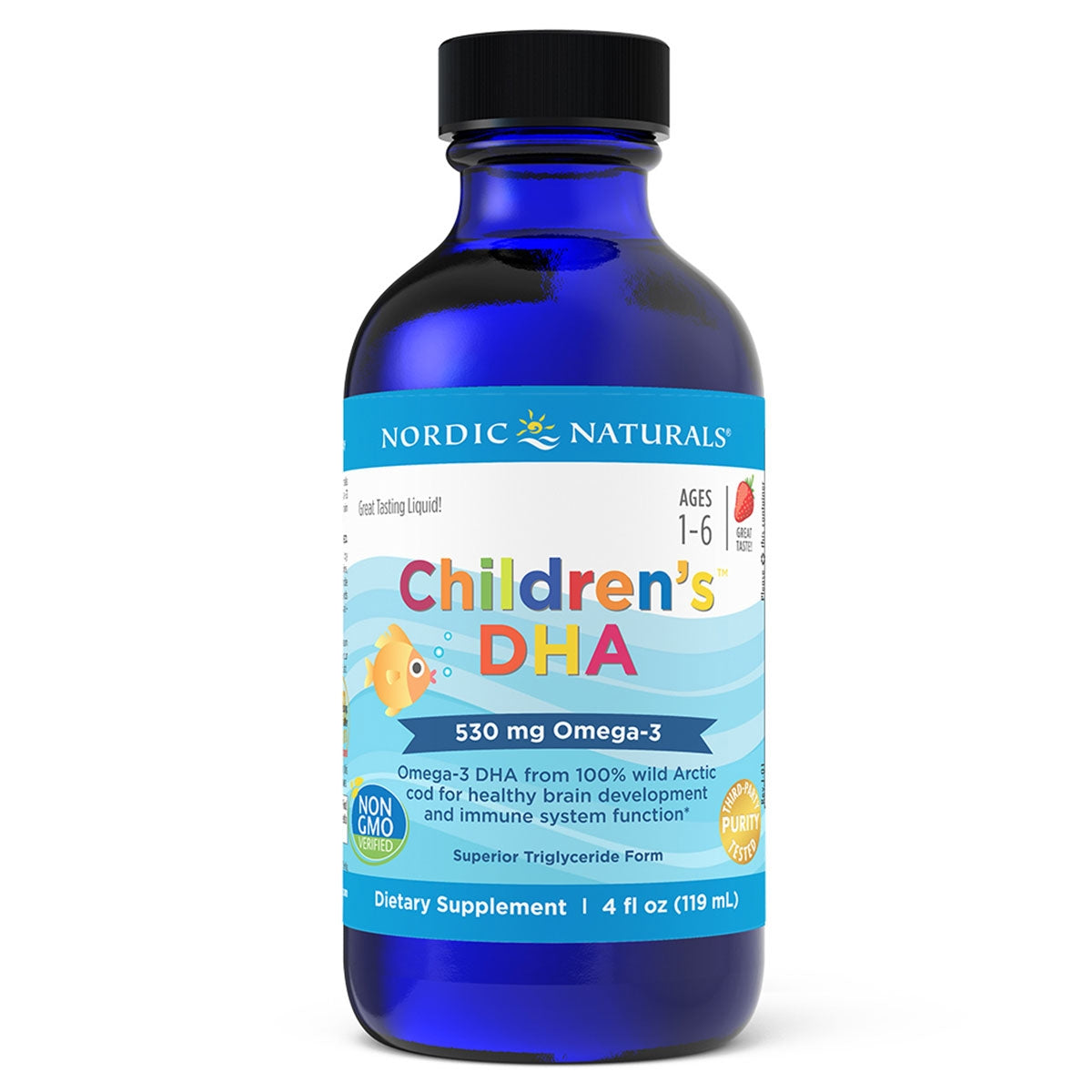 Nordic Naturals Children's DHA Strawberry 119ml
