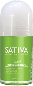 Sativa Organic Hemp Deodorant Spirit 60ml
