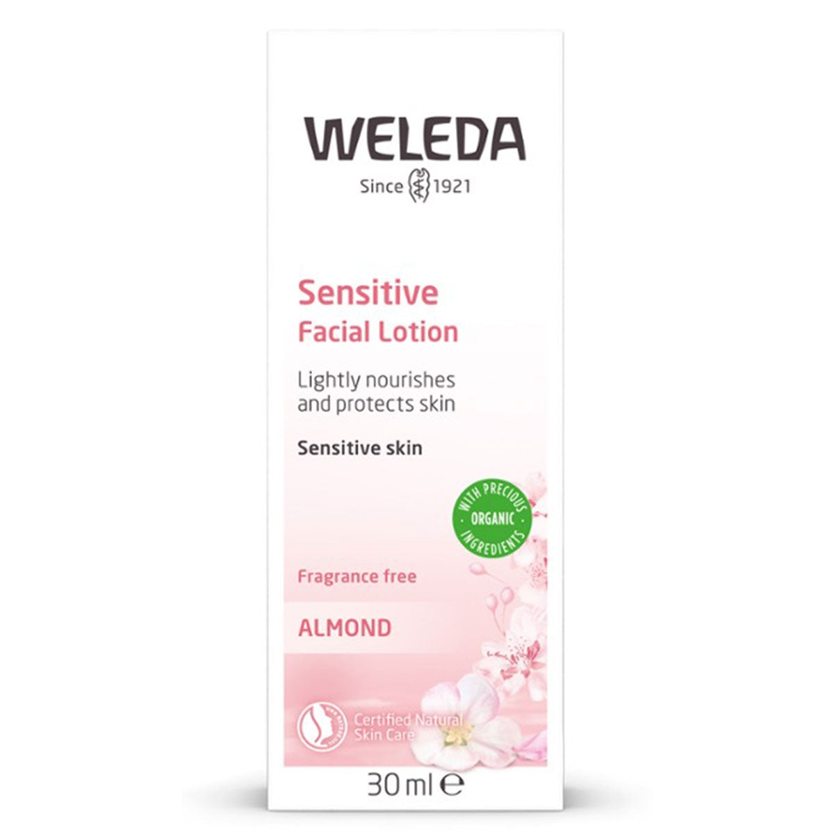 Weleda Almond Sensitive Soothing Facial Lotion Fragrance Free 30ml
