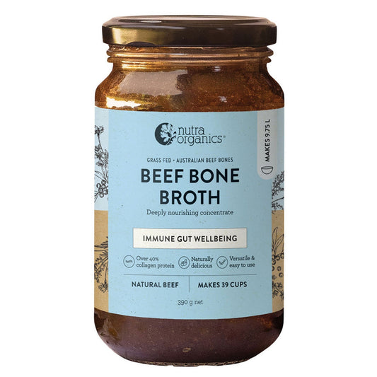 Nutra Organics Concentrate Beef Broth Natural 390g