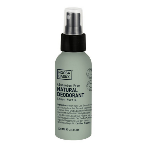 Noosa Basics Natural Deodorant Spray Lemon Myrtle 100ml