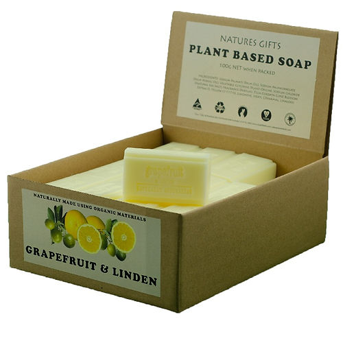 Clover Fields Soap Grapefruit & Linden 100g