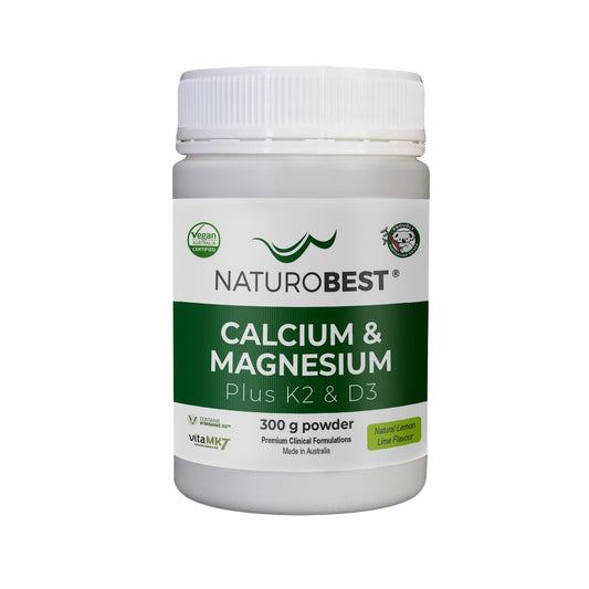 NaturoBest Calcium, Magnesium, K2 & D3 300g