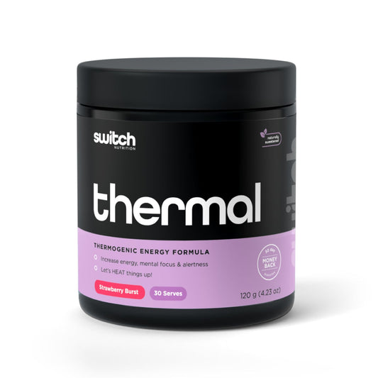 Switch Thermal Thermogenic Energy Formula Strawberry Burst 120g