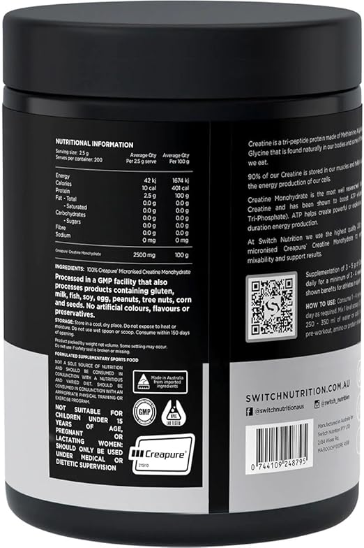 Switch Creatine 500g