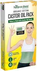 Nature's Shield Organic Castor Oil Pack Waist
