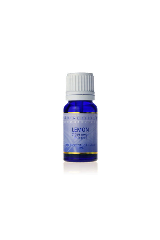 Springfields Essential Oil Lemon Organic 11ml