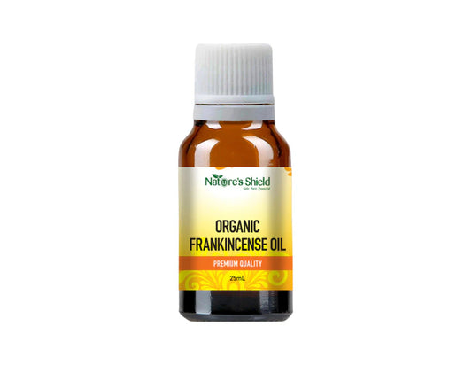 Nature's Shield Organic Essential Oil Frankincense 25ml
