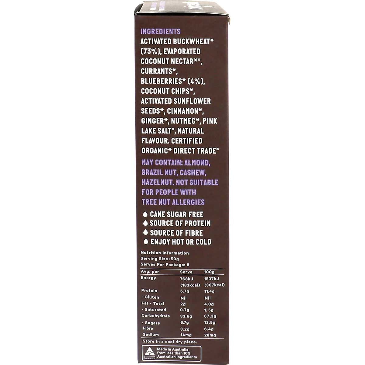 Loving Earth Buckinis Blueberry 400g