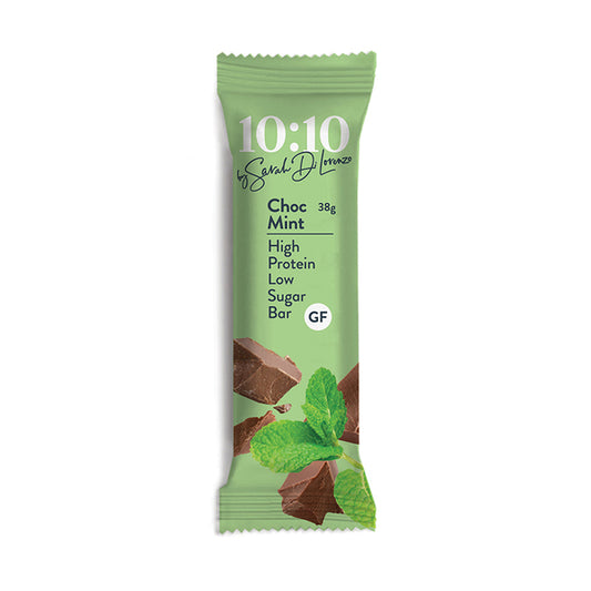 1010 by Sarah Di Lorenzo Protein Snack Bar  - Choc Mint 38g