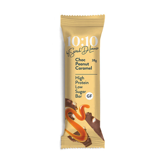 1010 by Sarah Di Lorenzo Protein Snack Bar - Choc Peanut Caramel 38g
