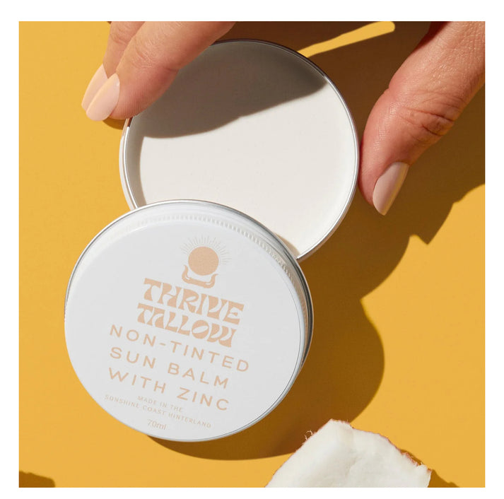 Thrive Tallow Non Tinted Sun Balm with Zinc 70ml
