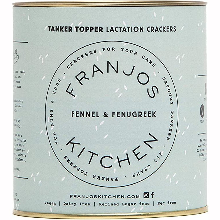Franjo's Kitchen Lactation Fennel Crackers 255g