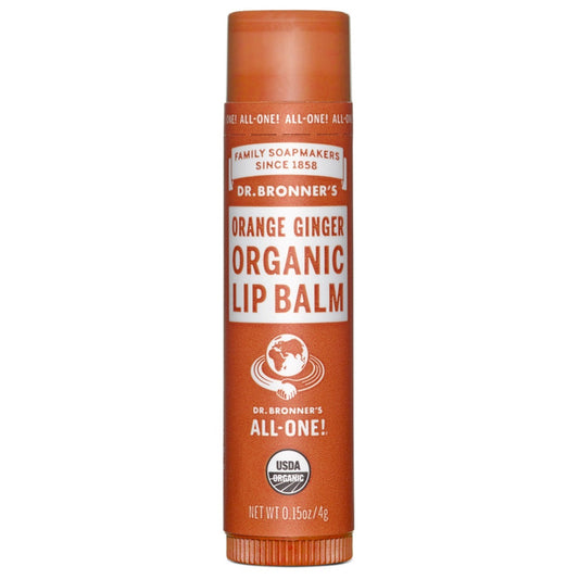 Dr Bronners Lip Balm Orange Ginger