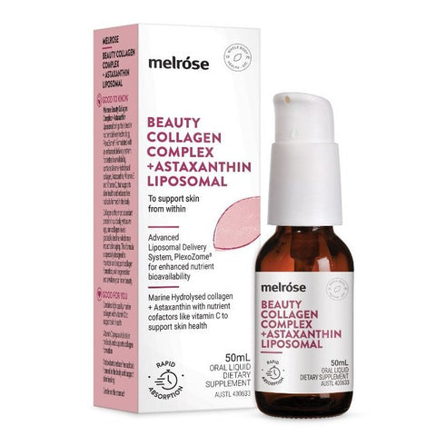 Melrose Beauty Collagen Complex + Astaxanthin Liposomal 50ml