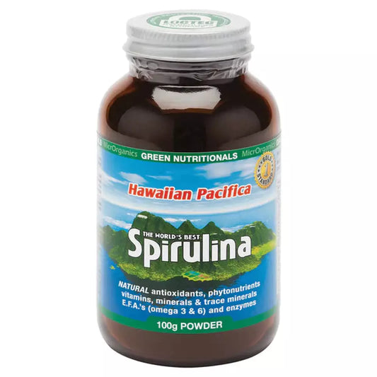 Green Nutritionals Hawaiian Pacifica Spirulina Powder 100g