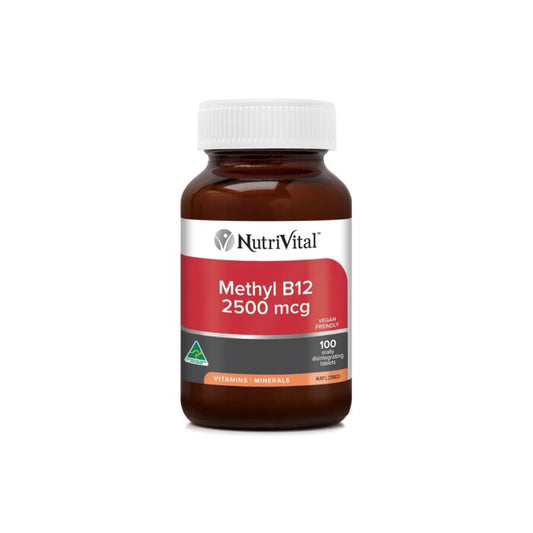 NutriVital Methyl B12 2500mcg 100t