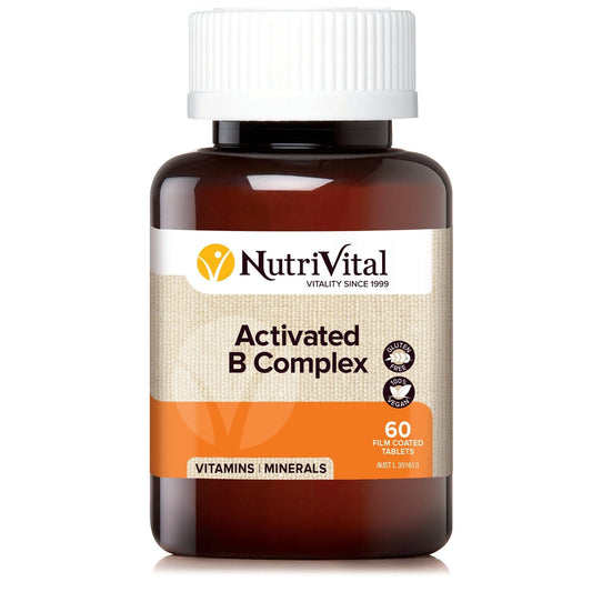 NutriVital Activated B Complex 60t