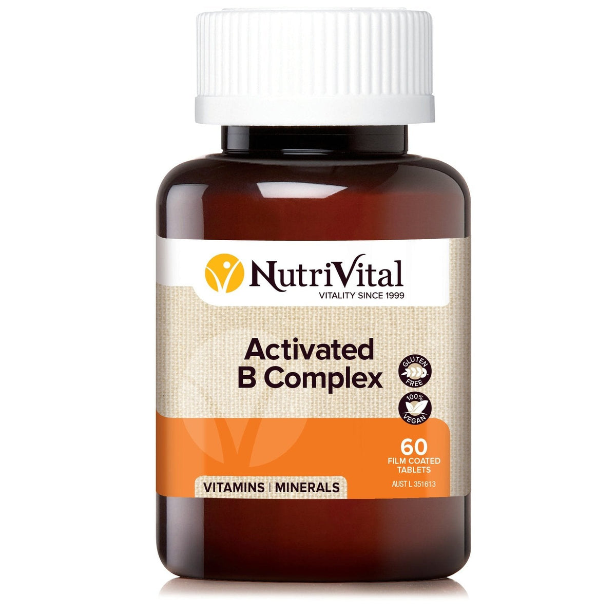 NutriVital Activated B Complex 60 Tablets