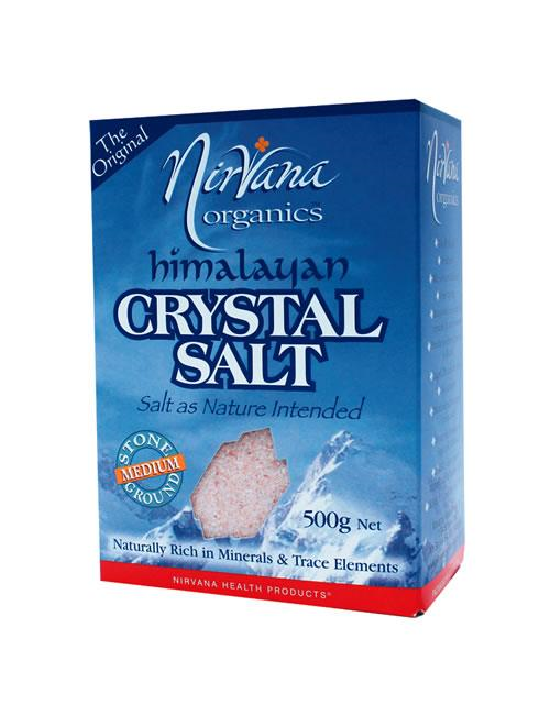 Nirvana Organics Medium Himalayan Salt 500g
