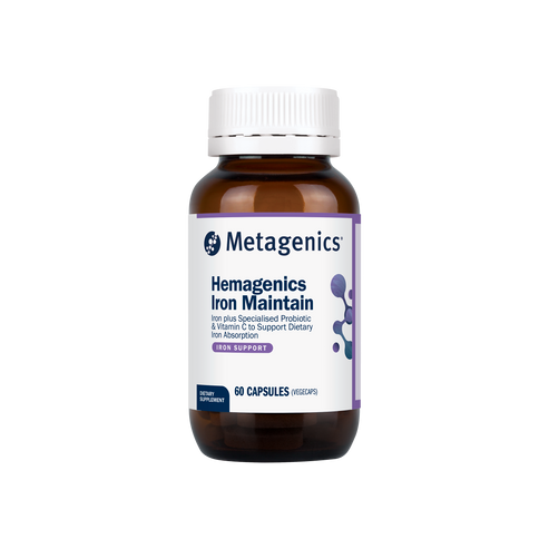 Metagenics Hemagenics Iron Maintain 60 Capsules